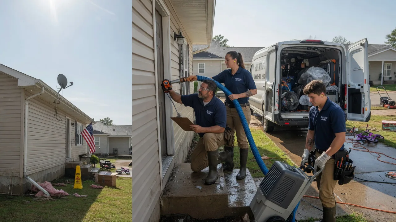 Ceiling Water Damage Restoration in Saint Louis, MO near me