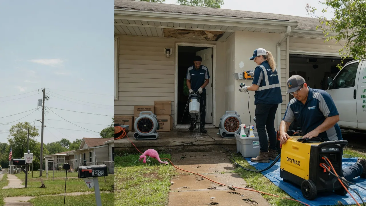 Storm Damage Water Removal in Saint Louis, MO near me